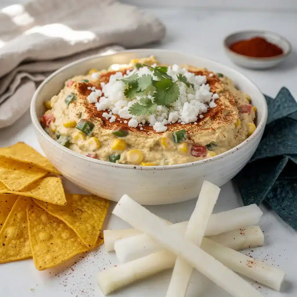 Ingredients for Make Ahead Mexican Street Corn Dip