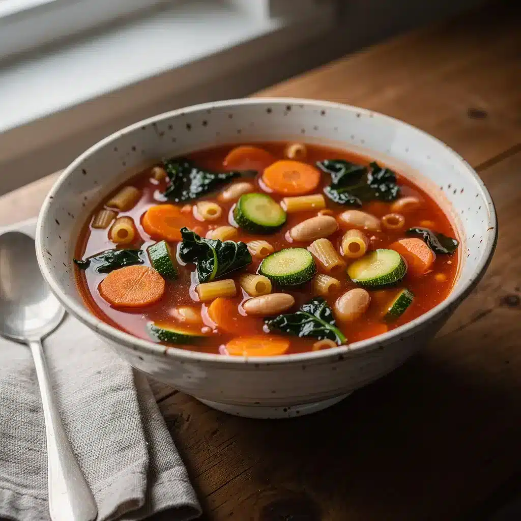 Ingredients for Minestrone Soup
