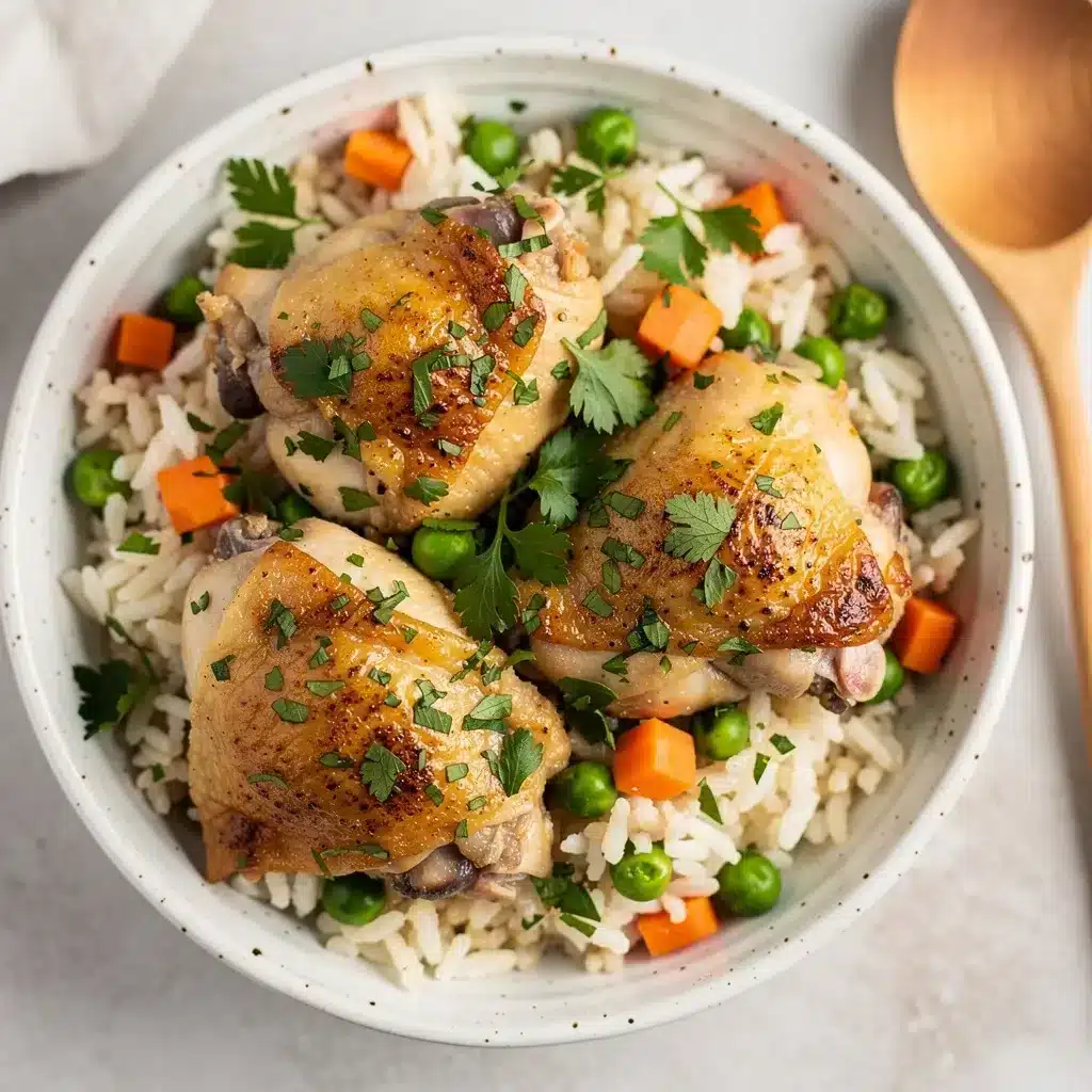 Ingredients for One Pot Chicken and Rice