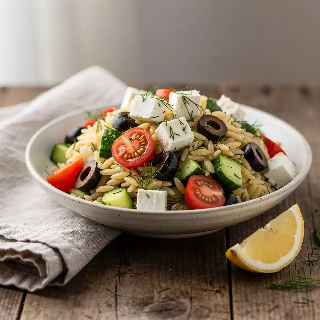 Recipe variations for Orzo Salad with Feta