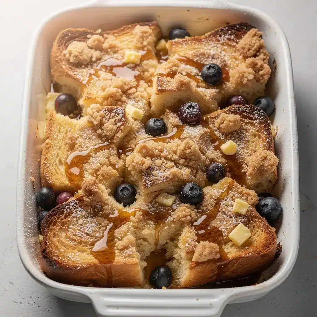 Ingredients for Brunch Overnight French Toast Bake