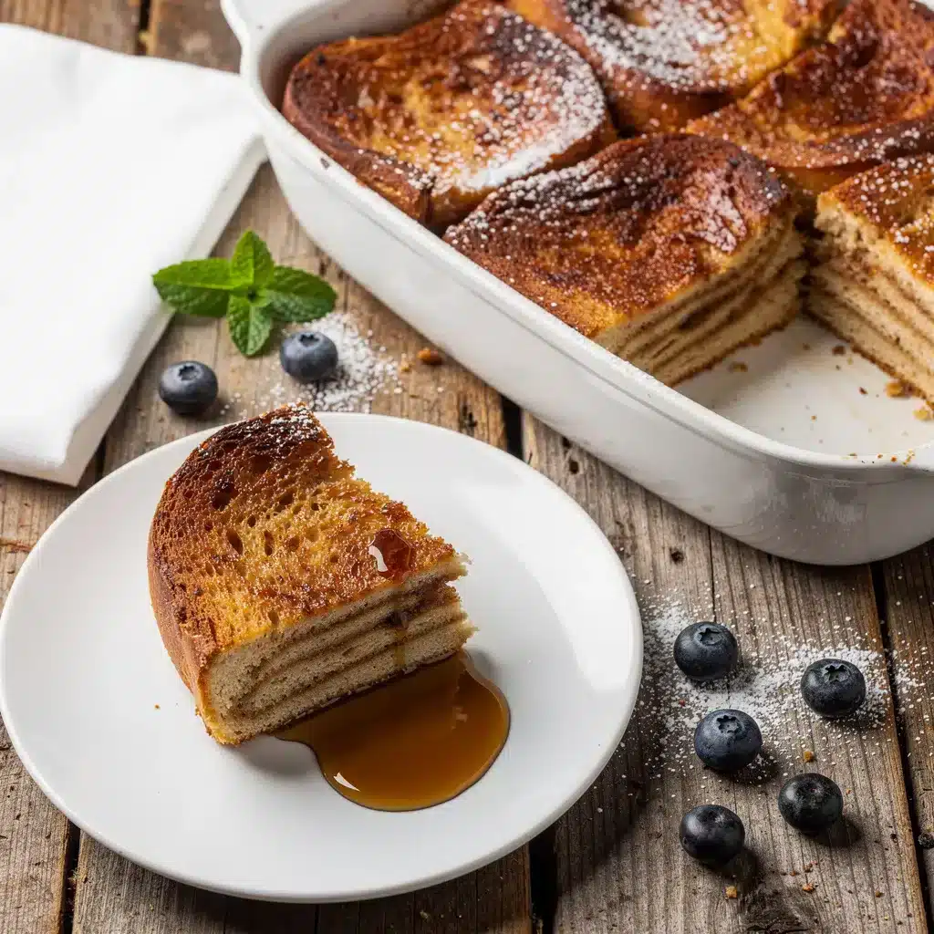 Recipe variations for Morning Overnight French Toast Bake