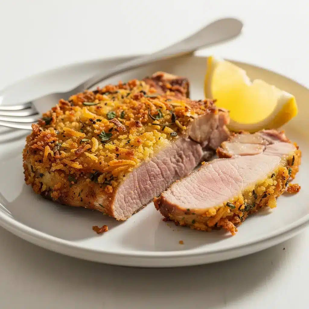 Ingredients for Parmesan Crusted Pork Chops