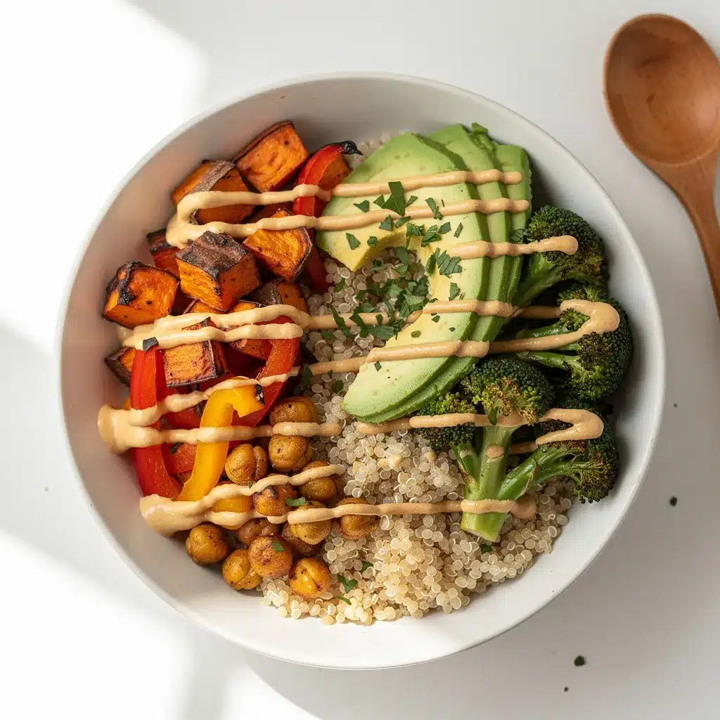 Recipe variations for Roasted Veggie Grain Bowl