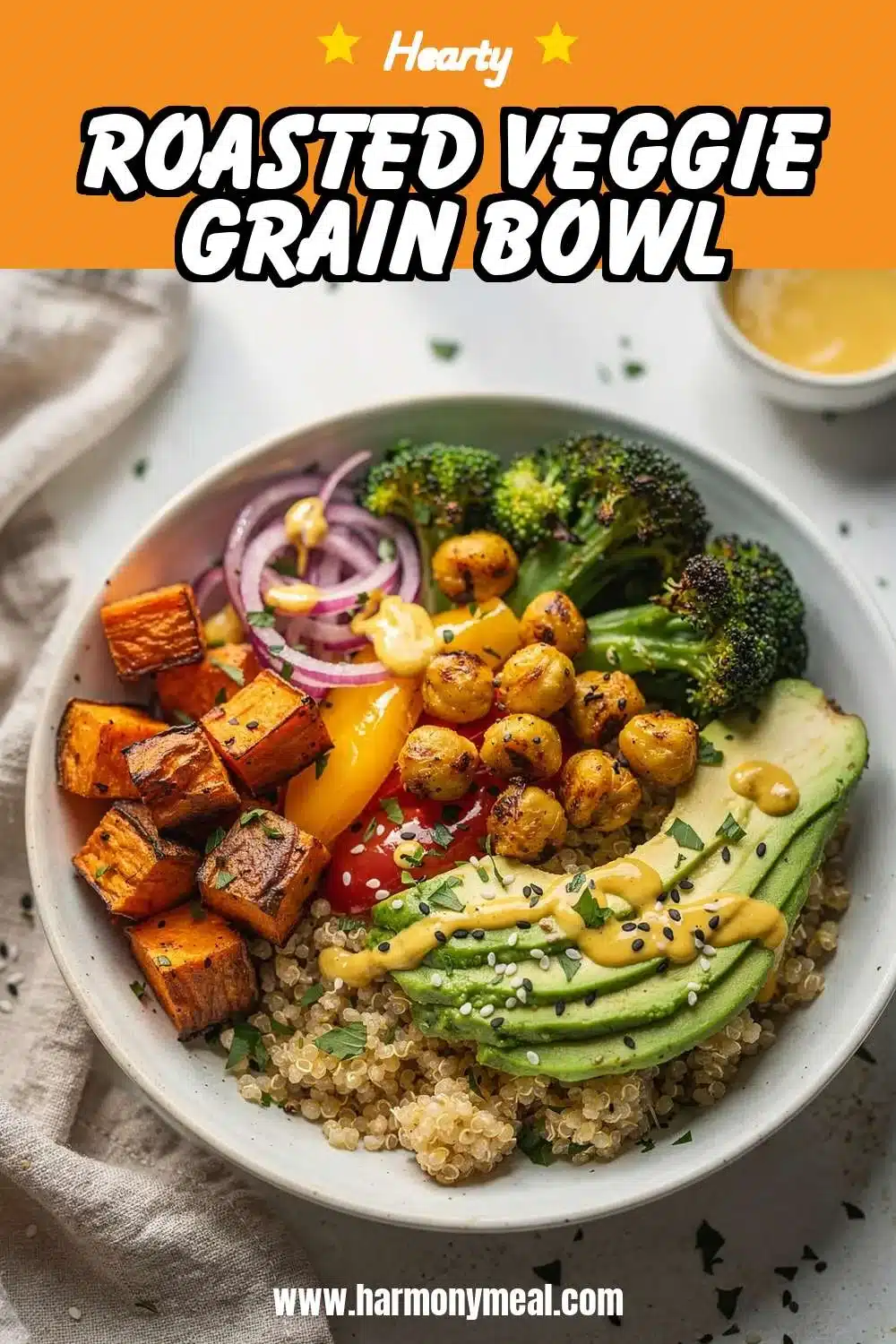 Storage and leftovers for Roasted Veggie Grain Bowl