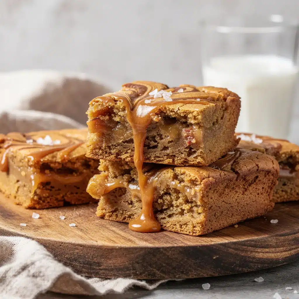 Ingredients for Salted Caramel Blondies