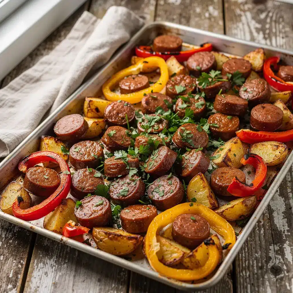 Recipe variations for Sheet Pan Sausage and Vegetables