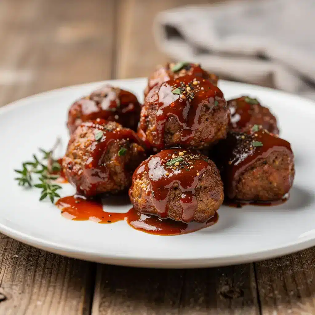 Ingredients for Slow Cooker BBQ Meatballs