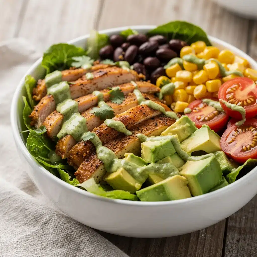 Recipe variations for Southwest Chicken Salad Bowl