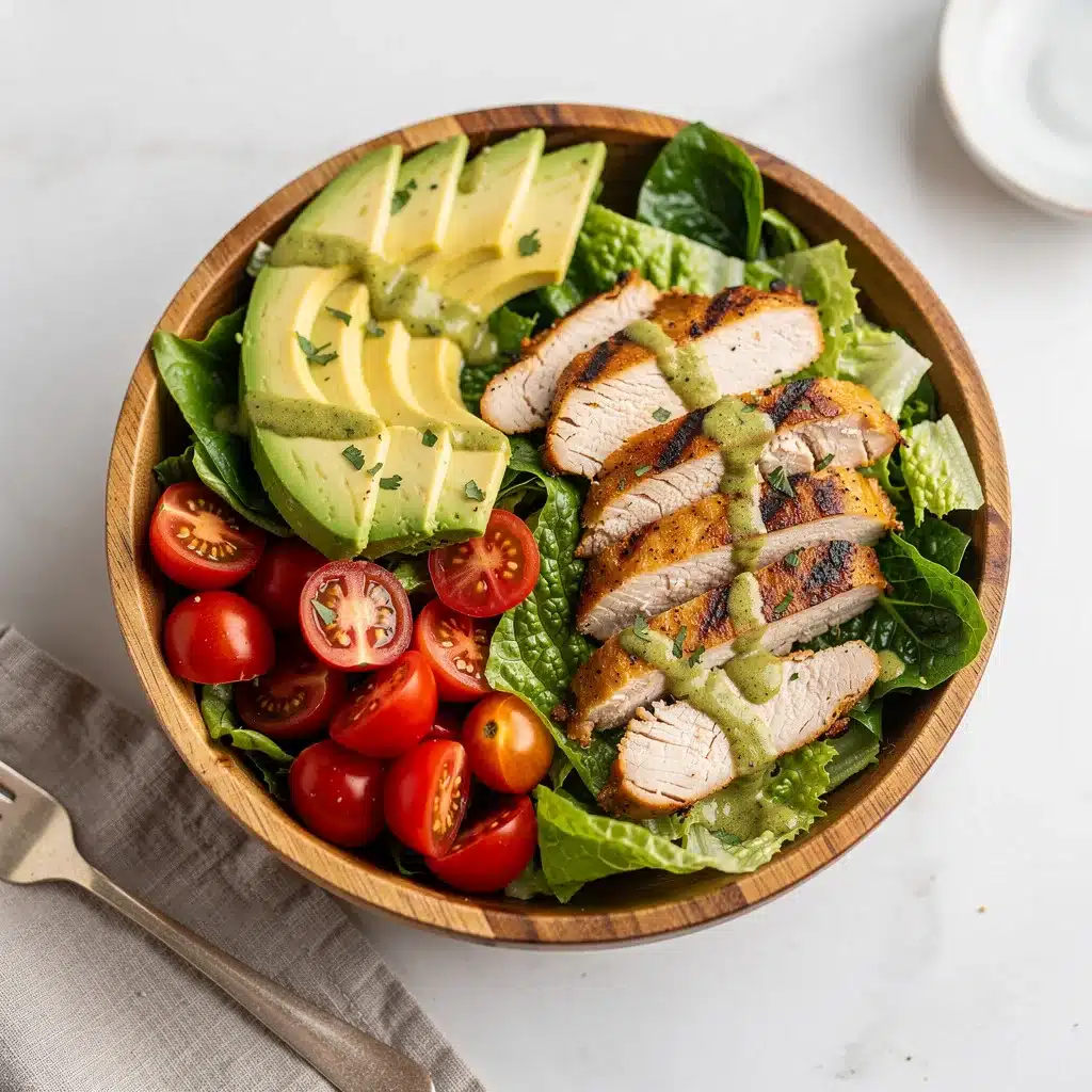 Ingredients for Southwest Chicken Salad Bowl
