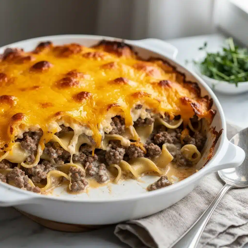 Ingredients for Special Ground Beef Casserole