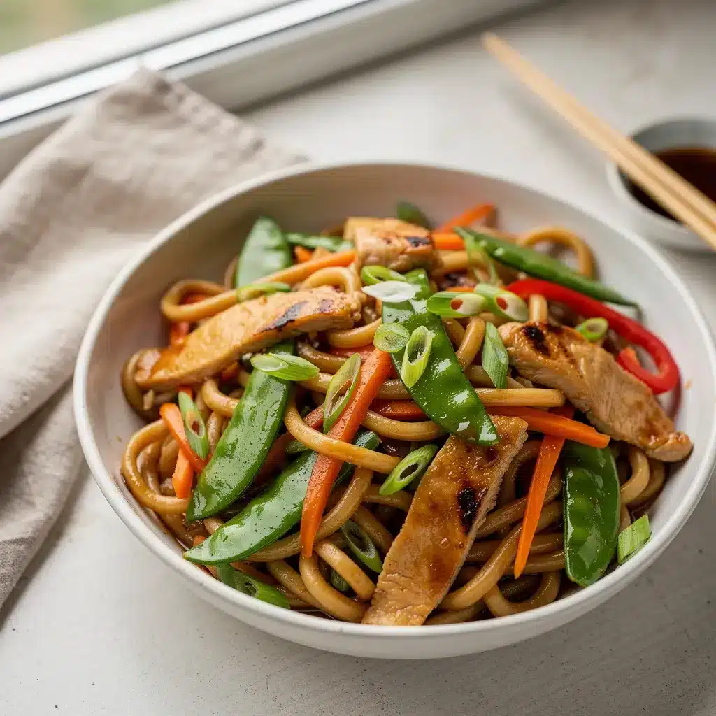 Ingredients for Special Udon Stir Fry