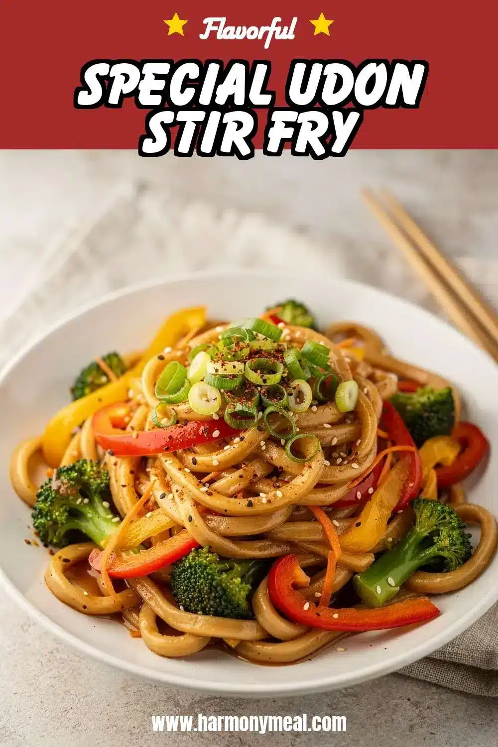 Storage and leftovers for Special Udon Stir Fry