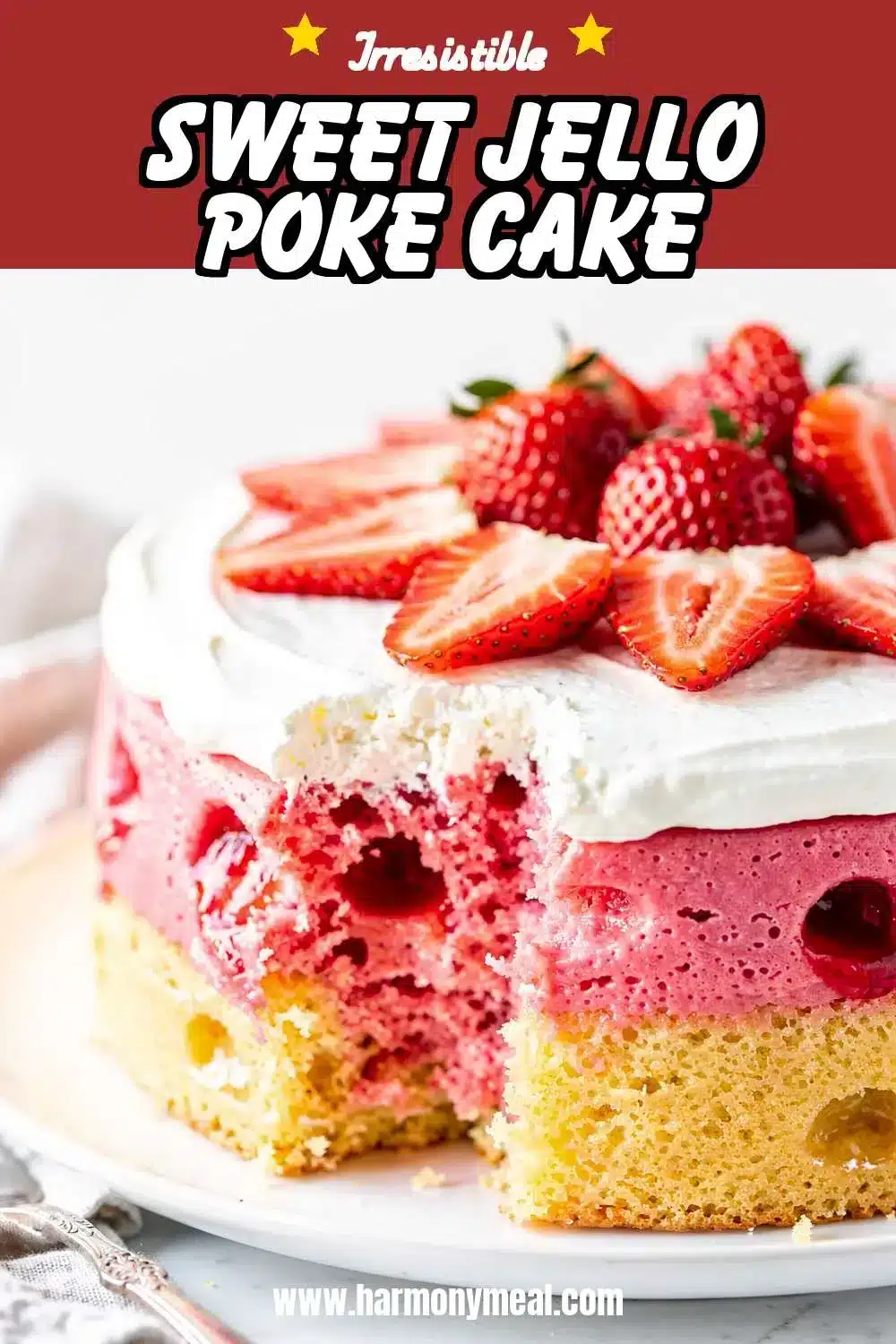 Storage and leftovers for Sweet Jello Poke Cake