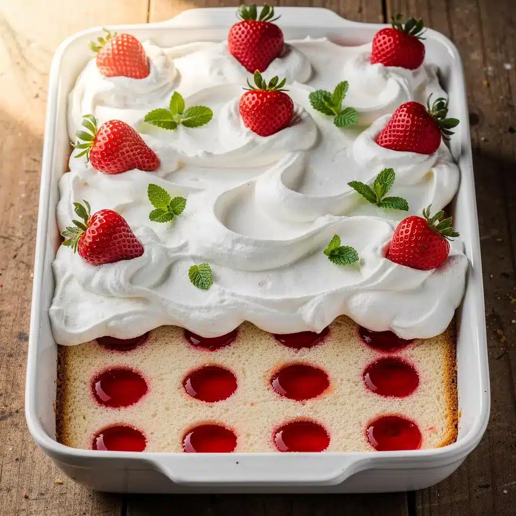 Ingredients for Seasonal Jello Poke Cake