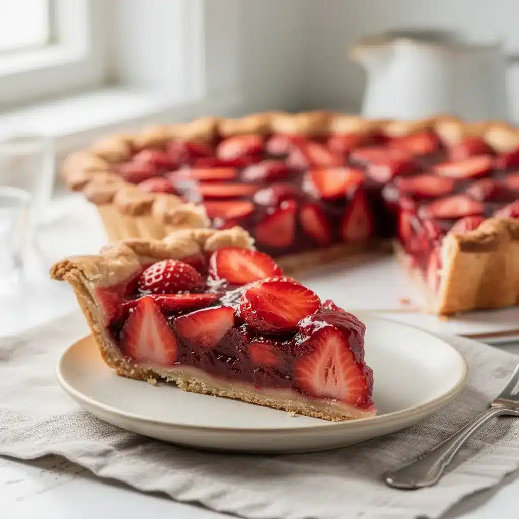 Ingredients for Bakery Style Strawberry Pie