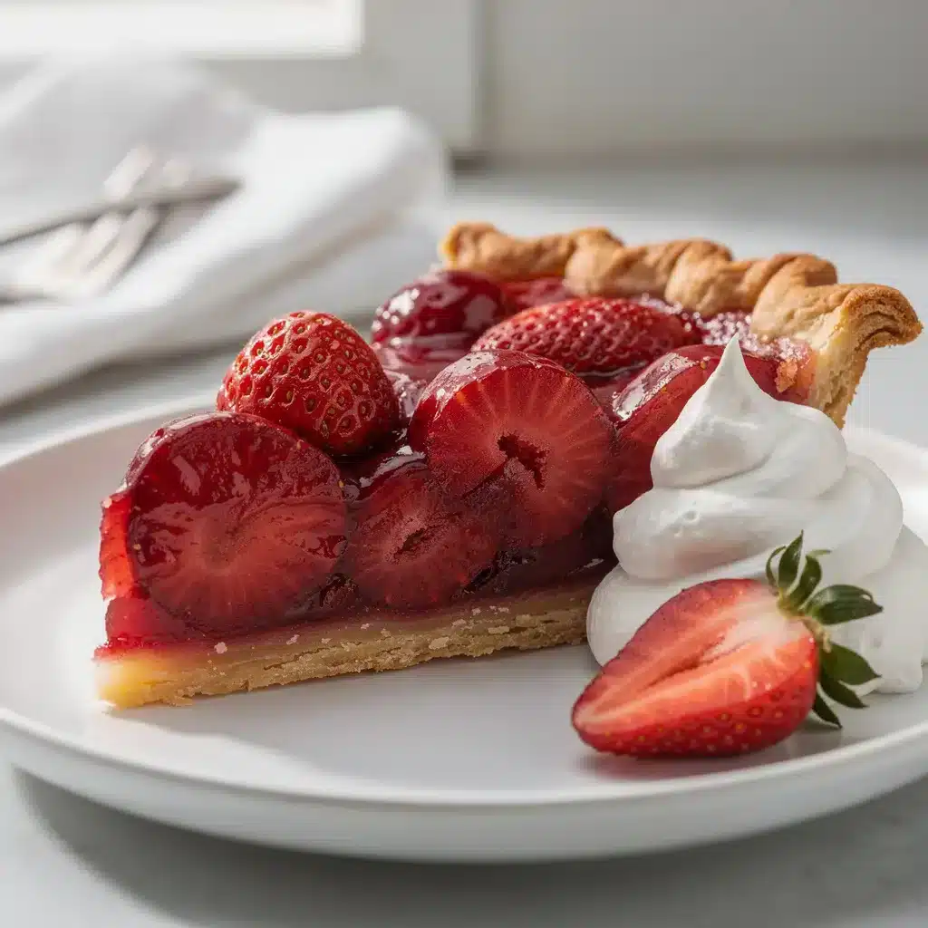 Ingredients for Crowd Pleasing Strawberry Pie