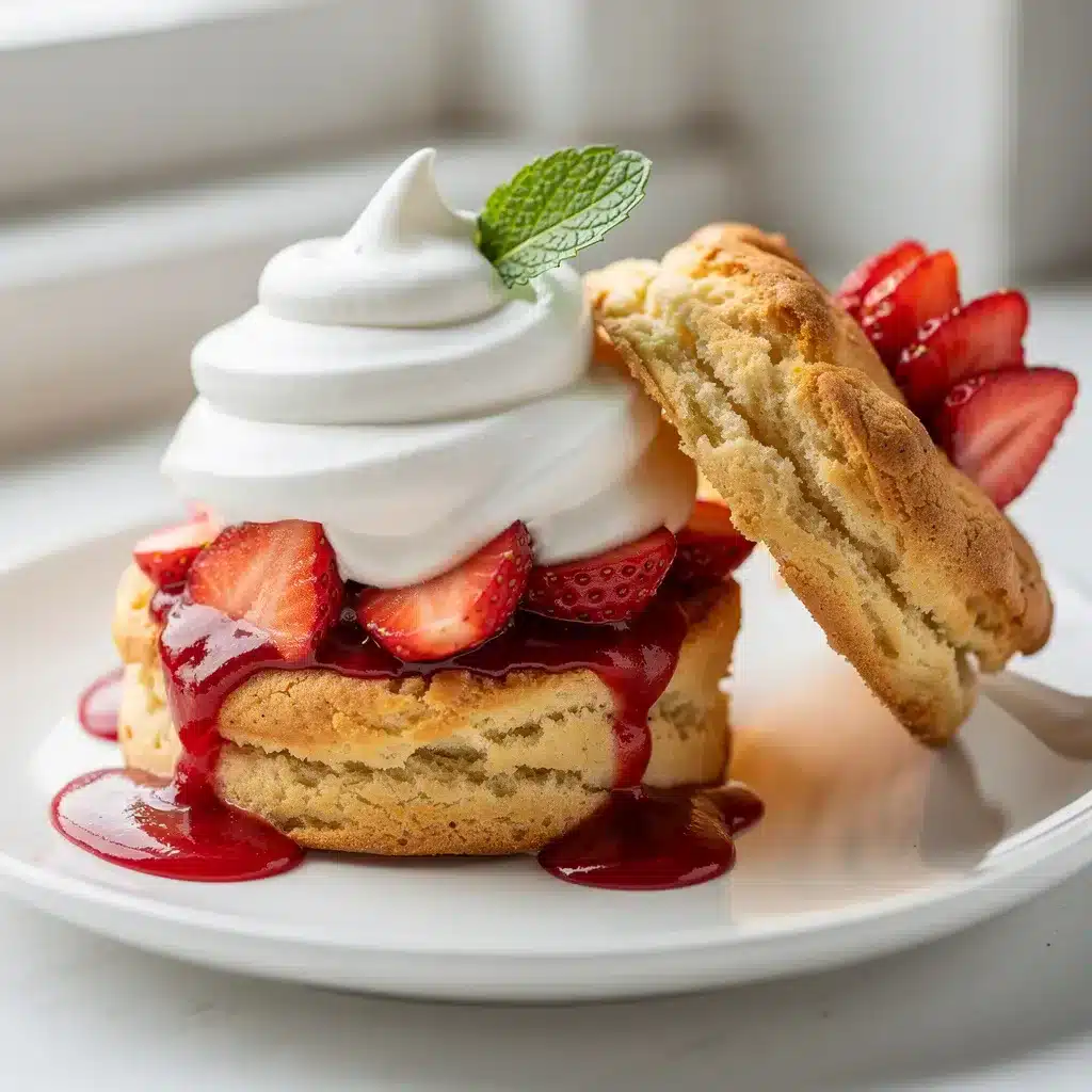 Ingredients for Make Ahead Strawberry Shortcake