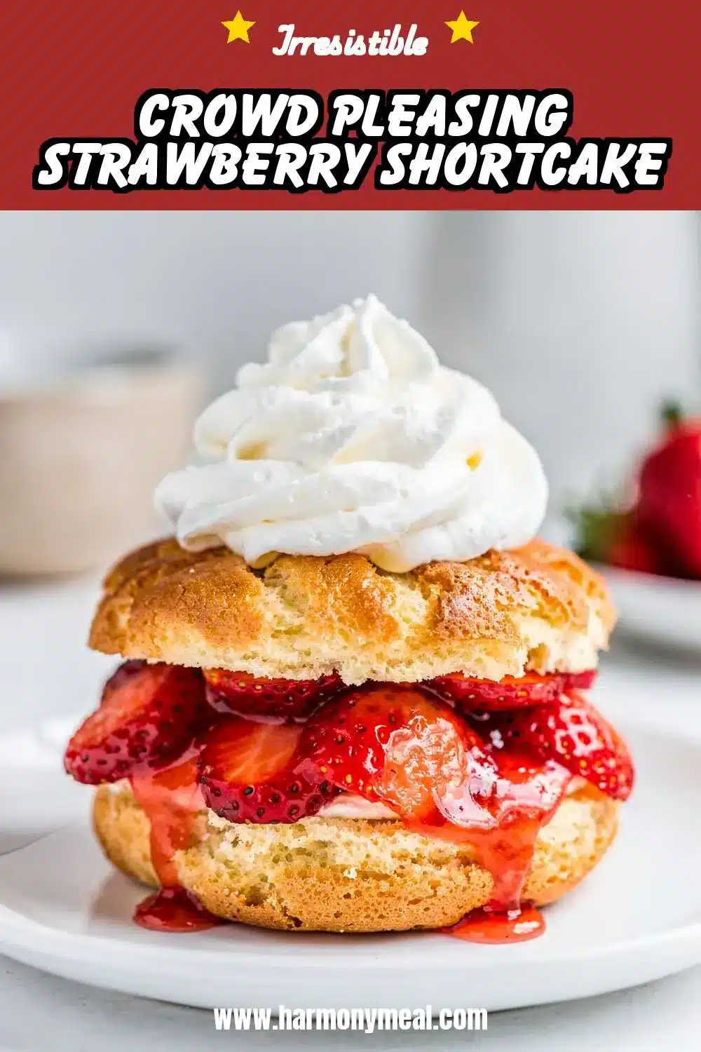 Storage and leftovers for Crowd Pleasing Strawberry Shortcake