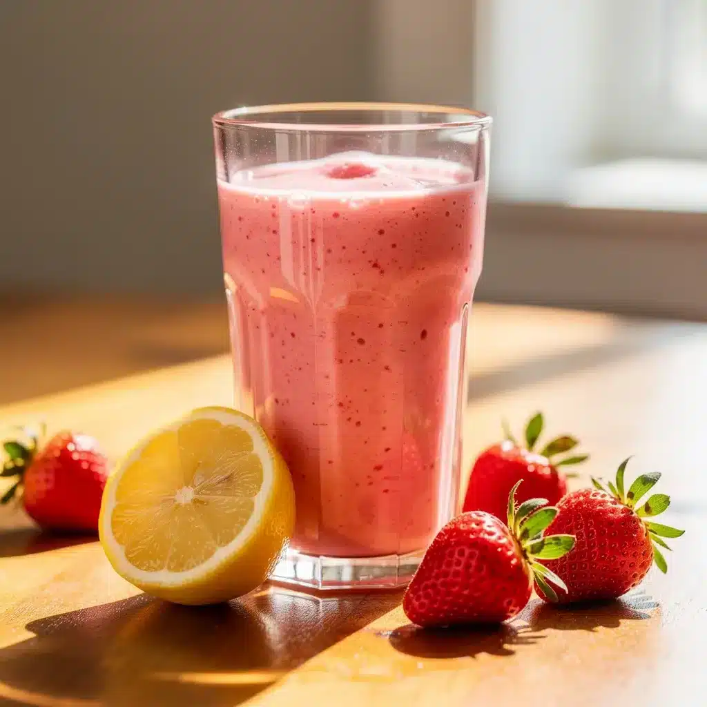 Recipe variations for Sunny Strawberry Lemonade Smoothie