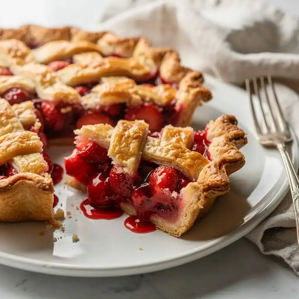 Ingredients for Sweet Strawberry Pie
