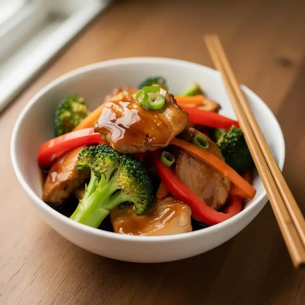 Ingredients for Teriyaki Chicken Stir Fry