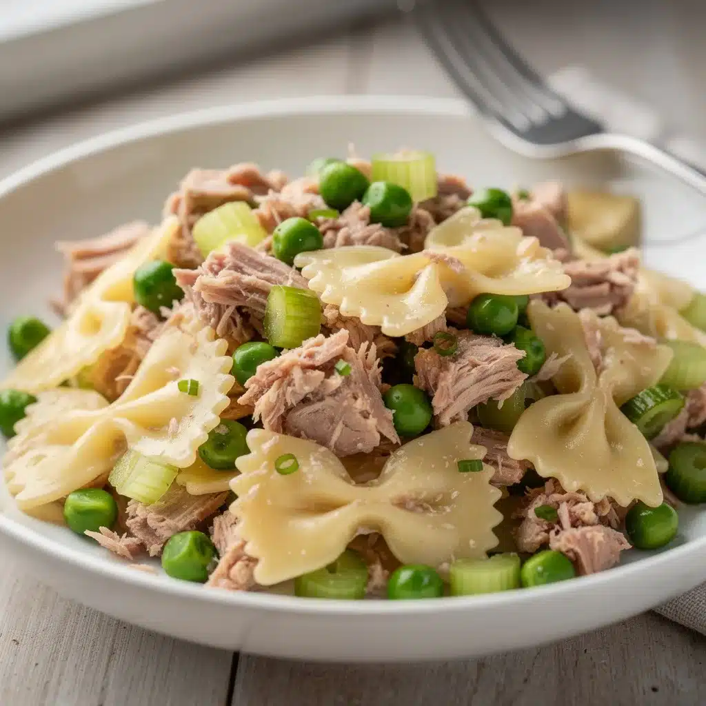 Ingredients for Tuna Pasta Salad