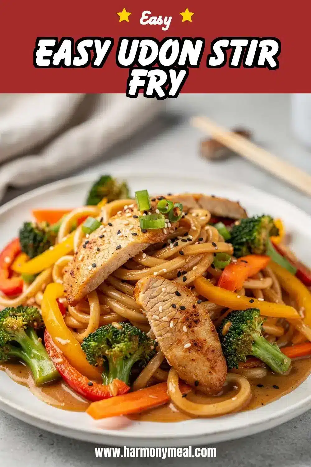 Storage and leftovers for Easy Udon Stir Fry