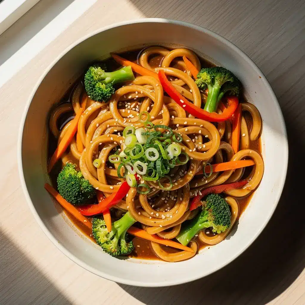 Ingredients for Fast Udon Stir Fry