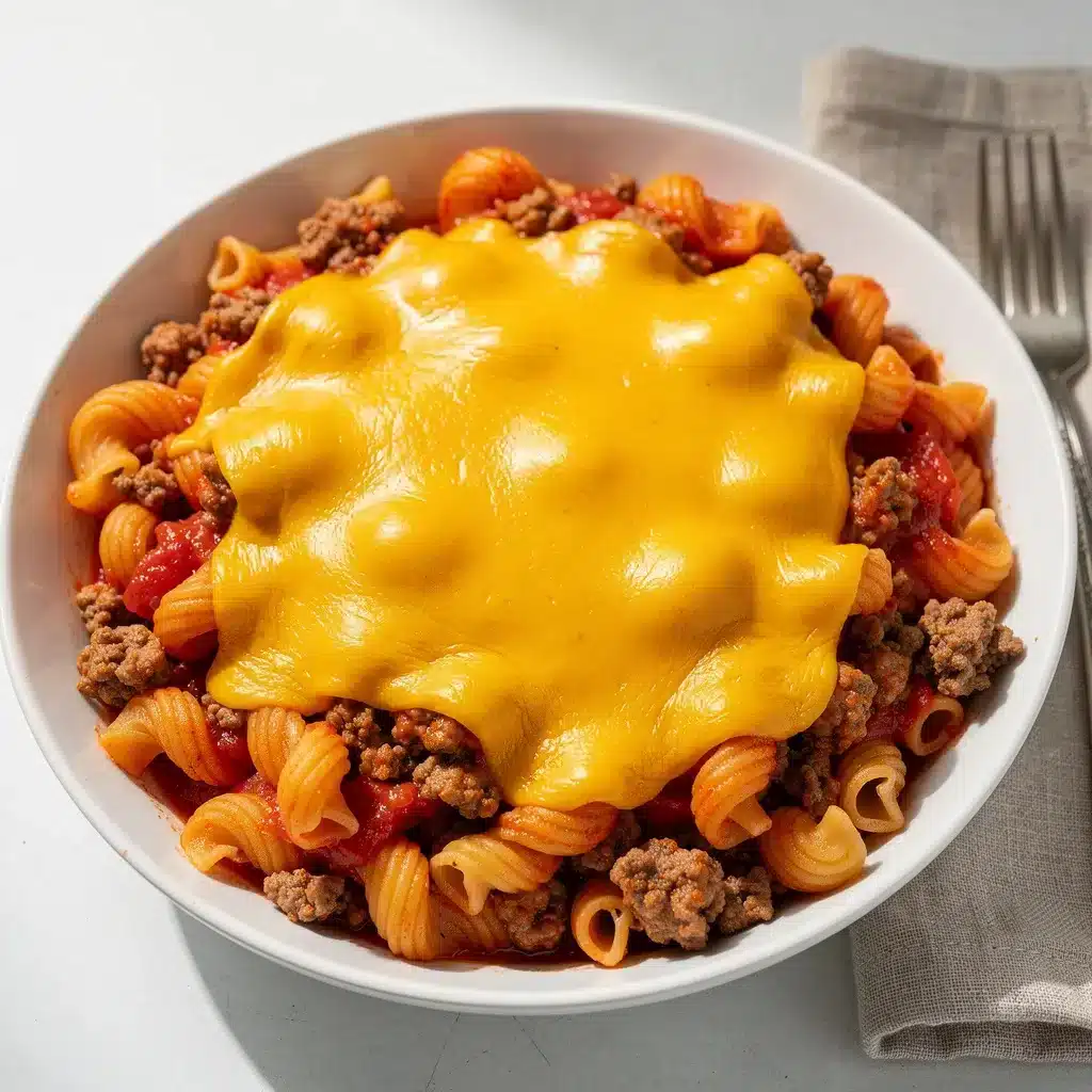 Ingredients for Weeknight Ground Beef Casserole