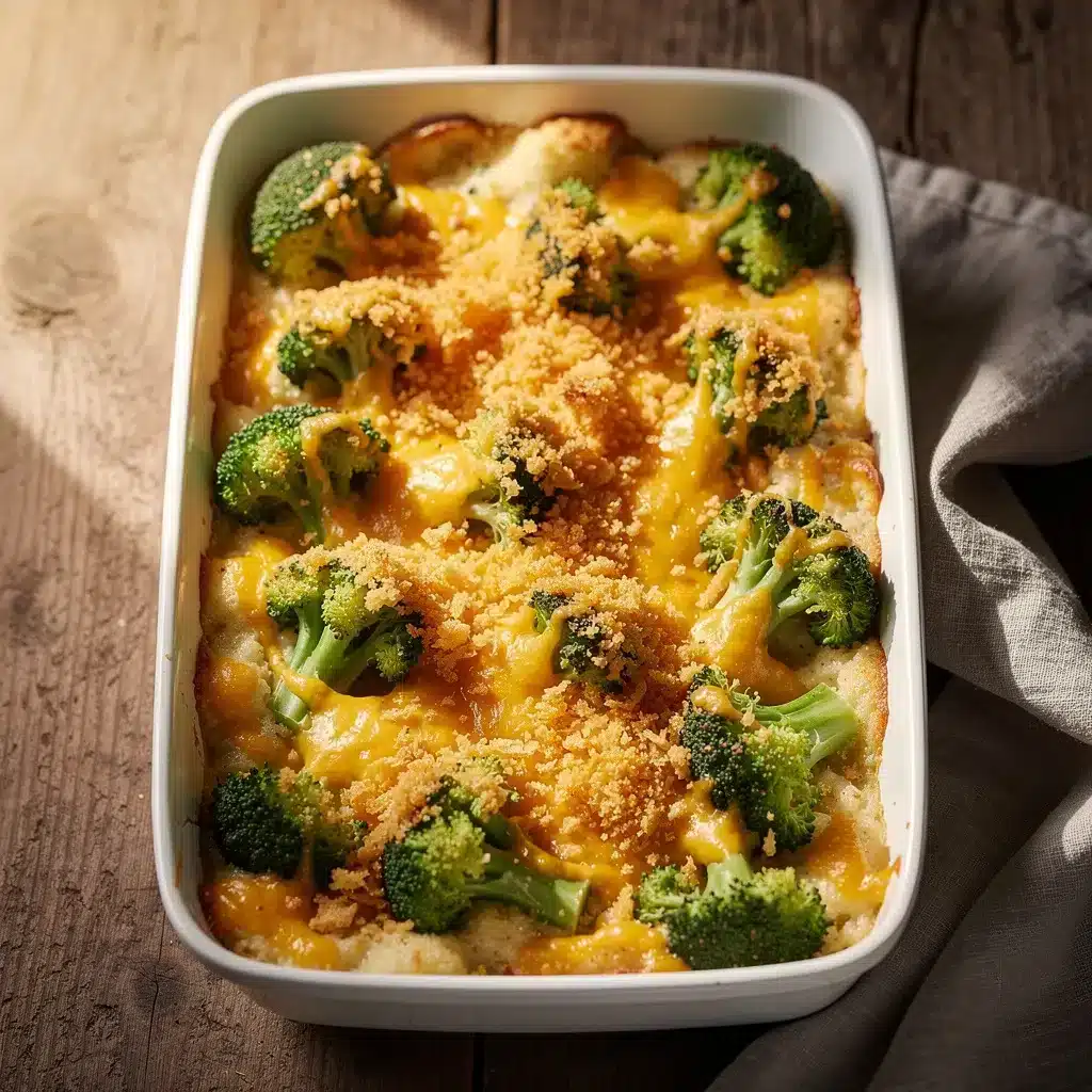 Ingredients for Homestyle Cheesy Broccoli Casserole