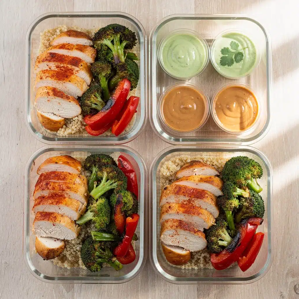 Recipe variations for Weekly Chicken Meal Prep Bowls