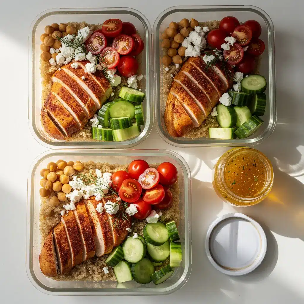 Ingredients for Easy Chicken Meal Prep Bowls