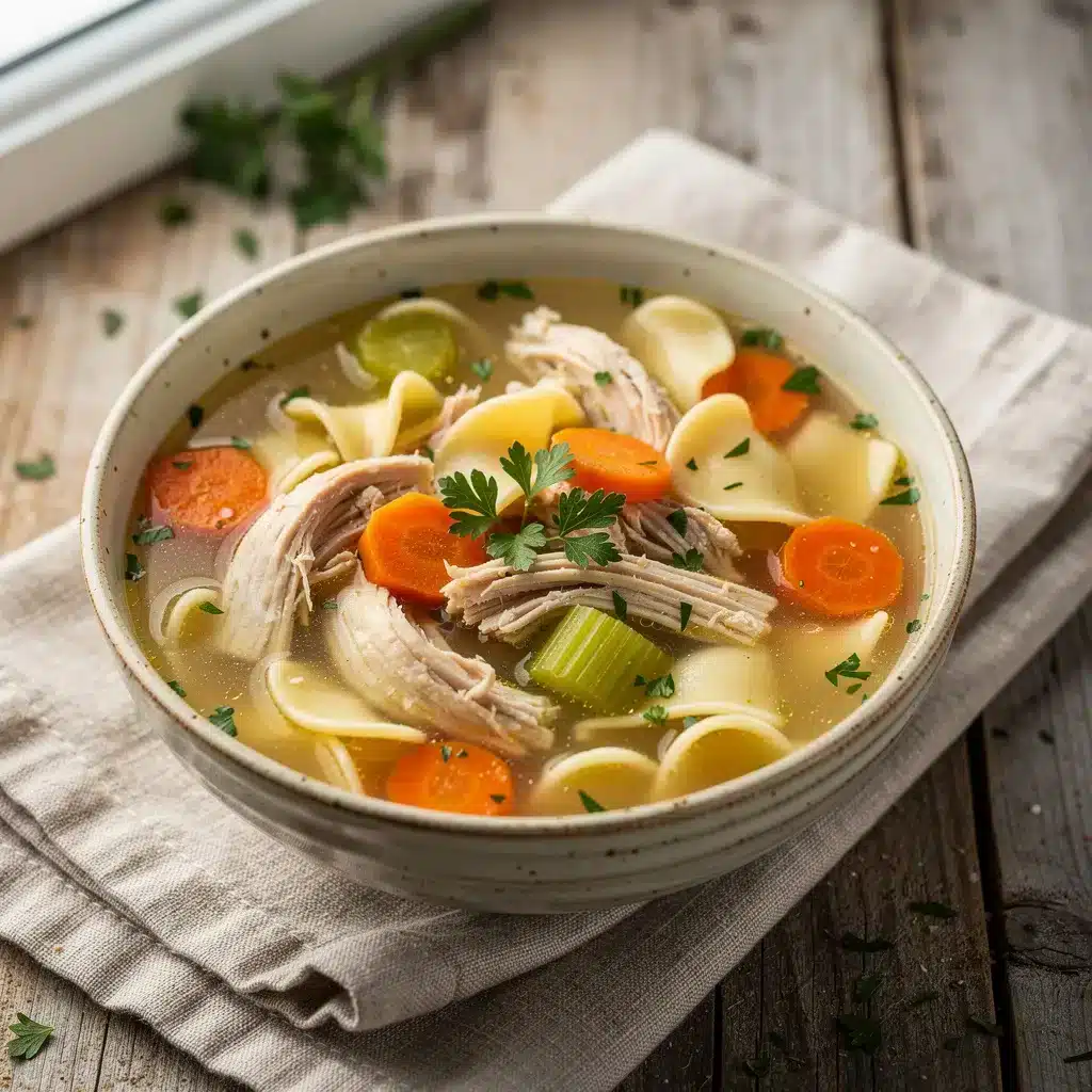 Recipe variations for Comfort Cozy Chicken Noodle Soup