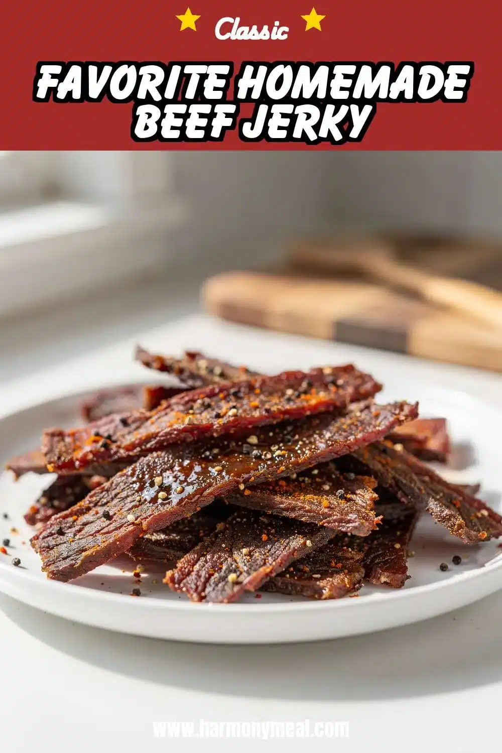 Storage and leftovers for Favorite Homemade Beef Jerky