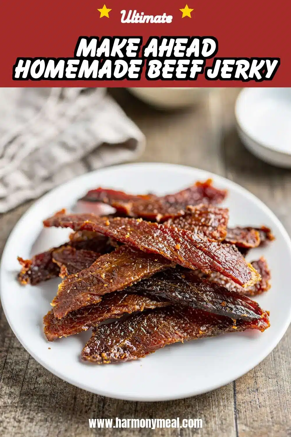 Storage and leftovers for Make Ahead Homemade Beef Jerky