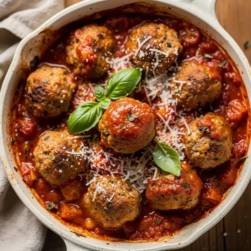 Ingredients for Easy Turkey Meatball Marinara Skillet