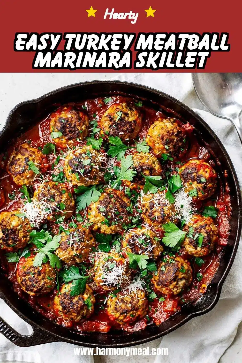 Storage and leftovers for Easy Turkey Meatball Marinara Skillet