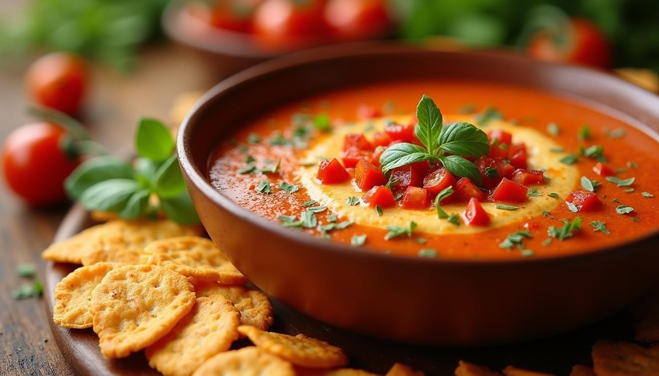 A bowl of Rotel Dip surrounded by tortilla chips