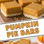 Moist pumpkin pie bars with spiced filling and buttery shortbread crust.