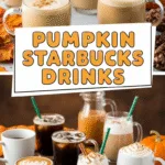 Pumpkin Starbucks drinks recipe with vibrant lighting and appetizing presentation