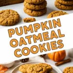 Pumpkin oatmeal cookies that melt in your mouth with chocolate chips