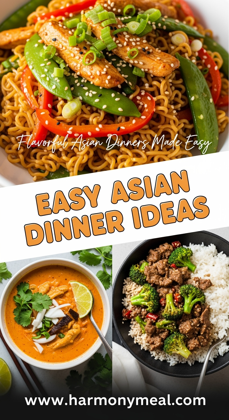 Colorful sesame garlic ramen stir fry with chicken, vegetables garnish