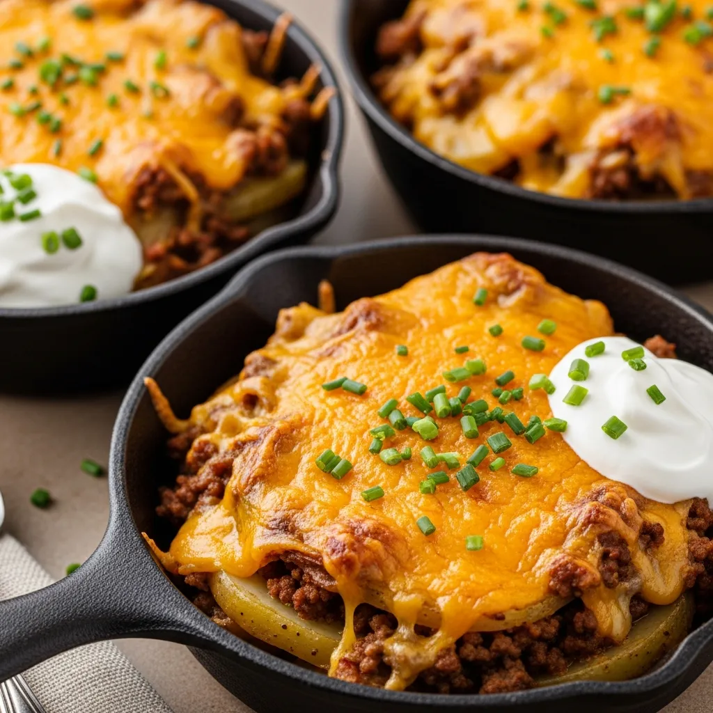 Recipe variations for Cheesy Ground Beef & Potato Casserole