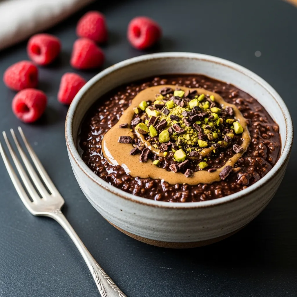 Ingredients for Blended Brownie Batter Overnight Oats