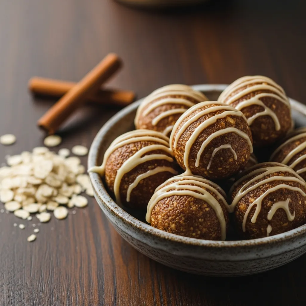 Ingredients for Cinnamon Roll Protein Balls
