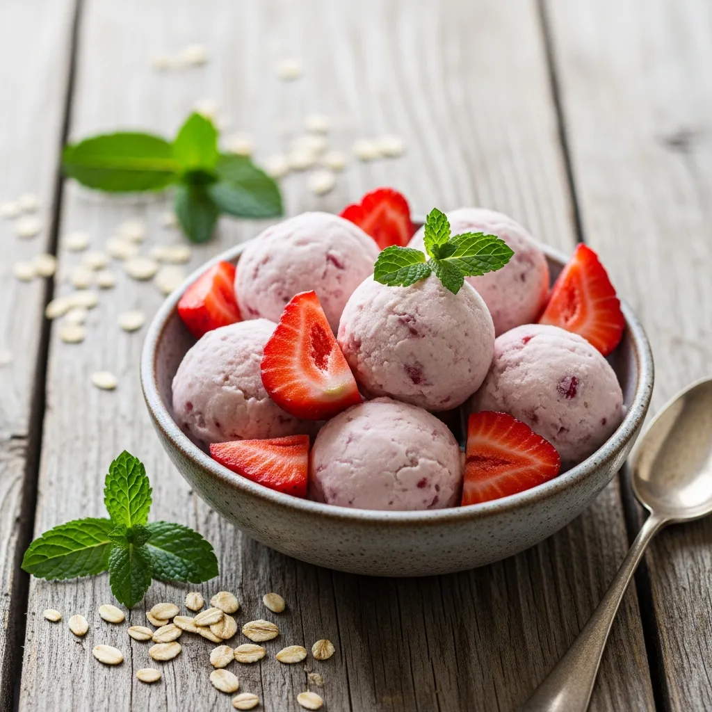 Ingredients for Healthy Strawberry yoghurt Bite Recipe