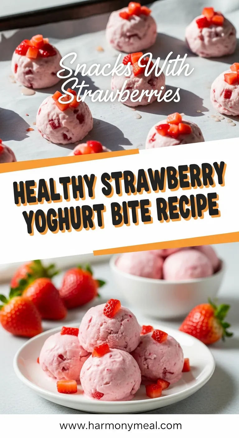 Storage and leftovers for Healthy Strawberry yoghurt Bite Recipe