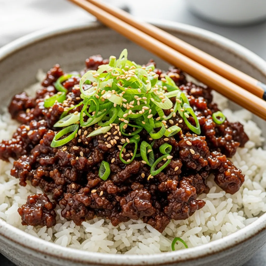 Recipe variations for Quick & Easy Korean Ground Beef Bowl