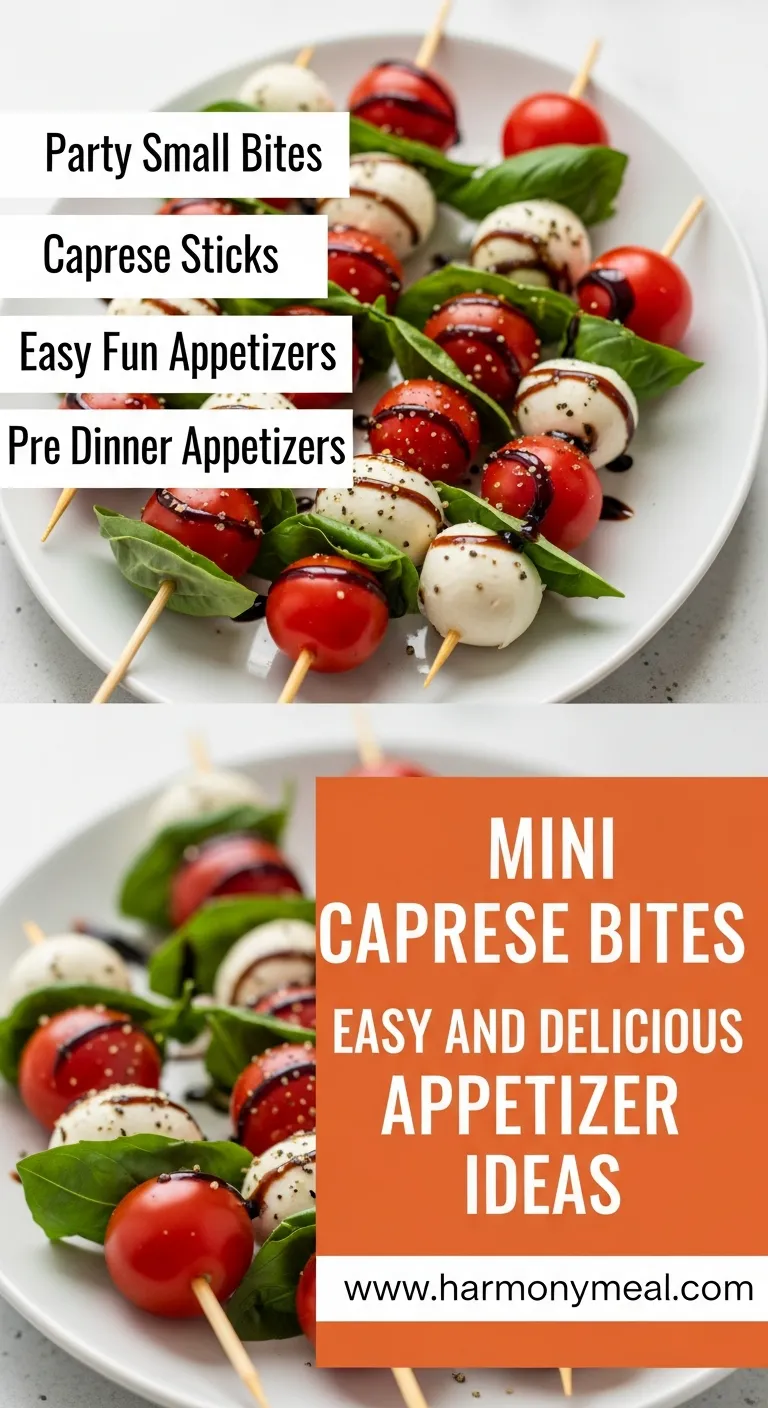 Storage and leftovers for Mini Caprese Bites: Easy and Delicious Appetizer Ideas